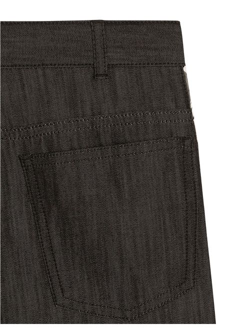 Bermuda bambino nero maiolica DOLCE E GABBANA | L43Q29/CENERO